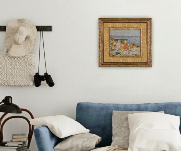 Картина На Ланжероні, художник Альбін Гавдзинський - продано