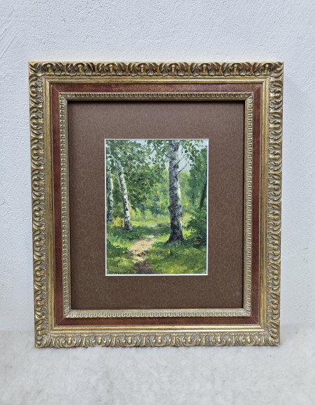 Картина Березки, художник Євген Морозов