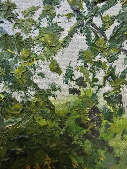 Картина Березки, художник Євген Морозов