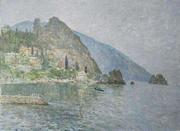 Painting of Ayu-Dag, artist Albin Gavdzinsky