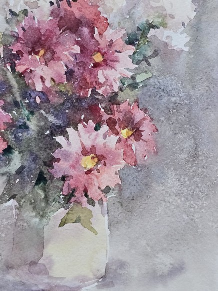 Картина Айстри, художник Сергій Ступка - продано