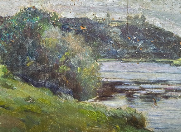 Картина Пейзаж, художник Кириак Костанди