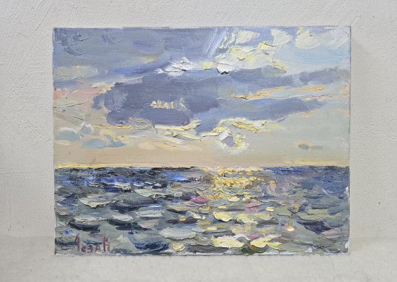 Картина Золото вечора, художник Лоза Наталія-продана