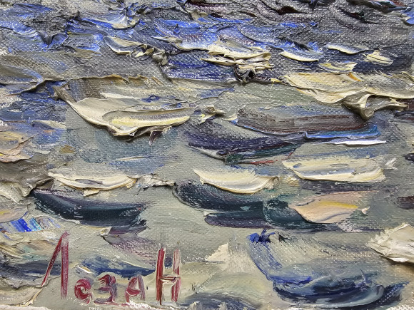 Картина Золото вечора, художник Лоза Наталія-продана