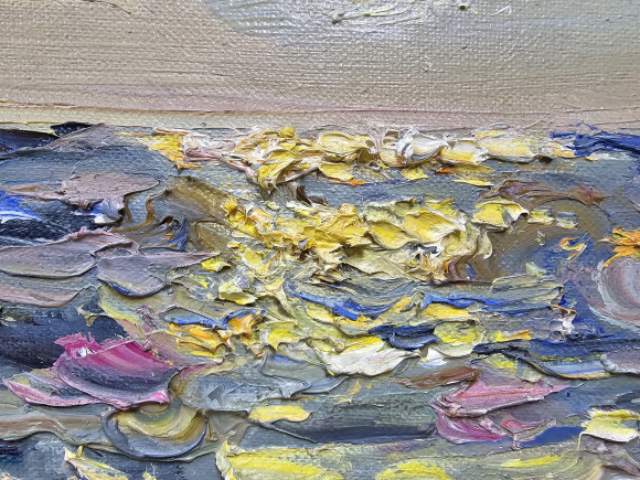 Картина Золото вечора, художник Лоза Наталія-продана