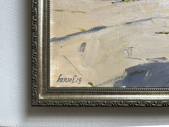 Картина Яхтклуб, художник Божко Евгения