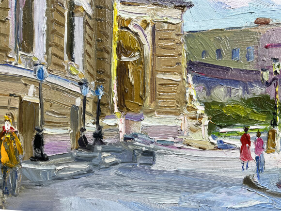 Картина Оперный театр, художник Лоза Наталья