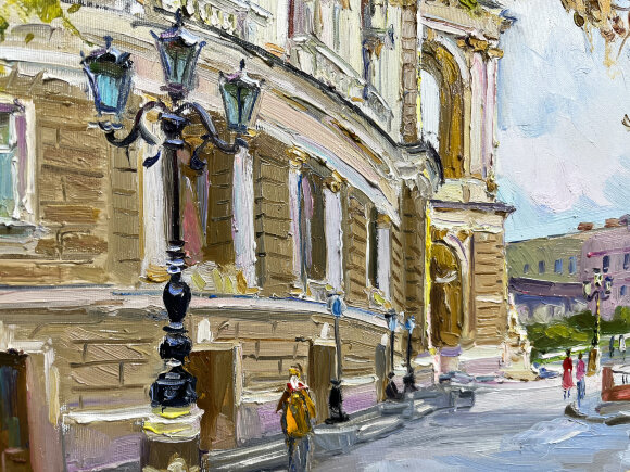Картина Оперный театр, художник Лоза Наталья