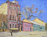 Картина На Гимназической, художник Разинкина Ольга Картина На Гимназической, художник Разинкина Ольга