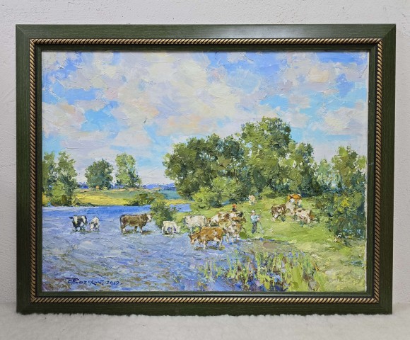 Картина Полдень, художник Тишецкий Валентин