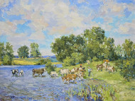 Картина Полдень, художник Тишецкий Валентин Картина Полдень, художник Тишецкий Валентин