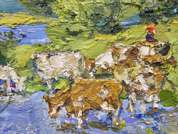 Картина Полдень, художник Тишецкий Валентин