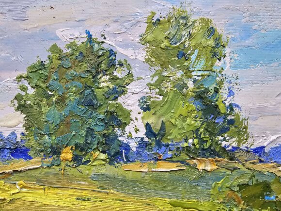 Картина Полдень, художник Тишецкий Валентин