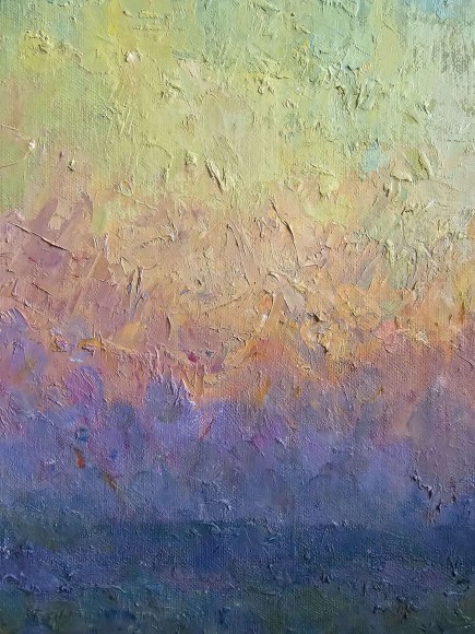 Painting Waiting, artist Pavlyuk Galina