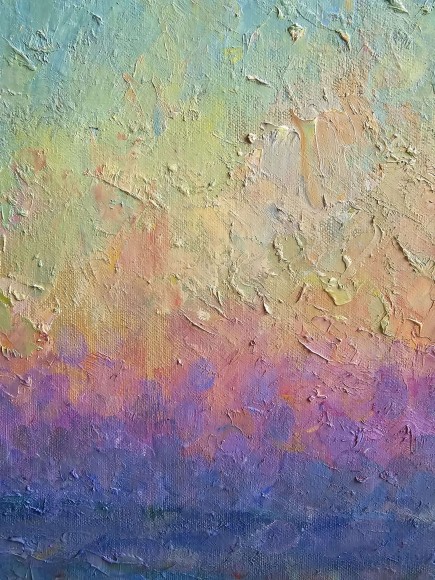 Painting Waiting, artist Pavlyuk Galina